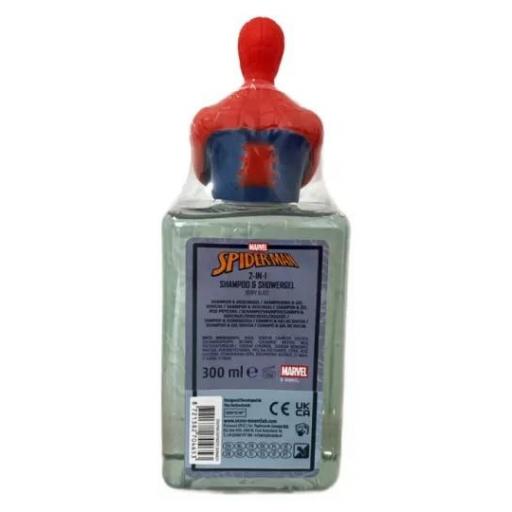 GEL DE DUCHA Y CHAMPÚ INFANTIL 2 EN 1 MARVEL SPIDER-MAN 300 ML - BERRY BLAST [0]