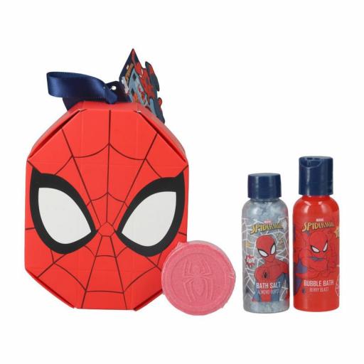 Juego de baño de 3 piezas-Spiderman