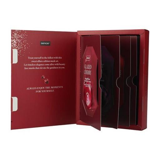 Set de regalo de 5 mascarillas faciales de tela de 20 ml [3]