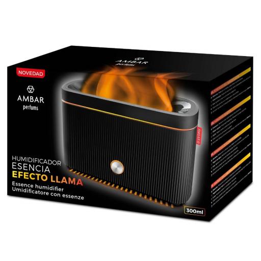 Humidificador de Esencia EFECTO LLAMA – AMBAR