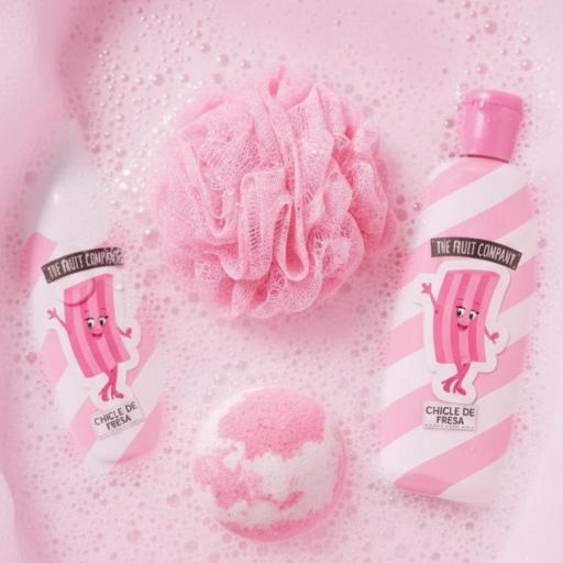 SET DE BAÑO CANDY SHOP chicle de fresa [1]