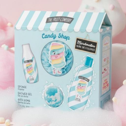 SET DE BAÑO CANDY SHOP nube de colores [0]