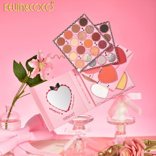 PALETA SOMBRAS KEVIN & COCO 40 colores.