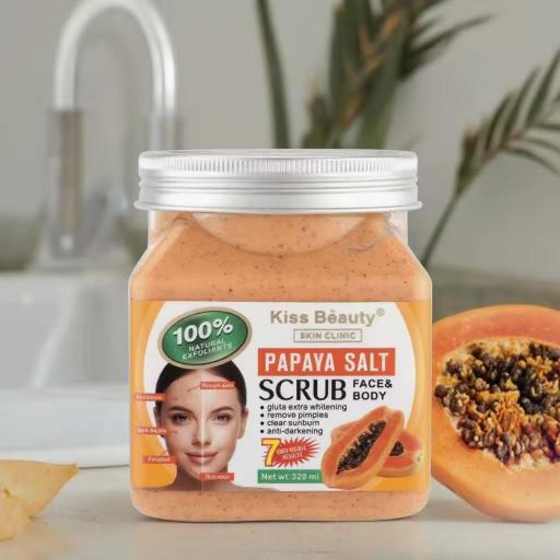 EXFOLIANTE CORPORAL DE SAL PAPAYA 320ml