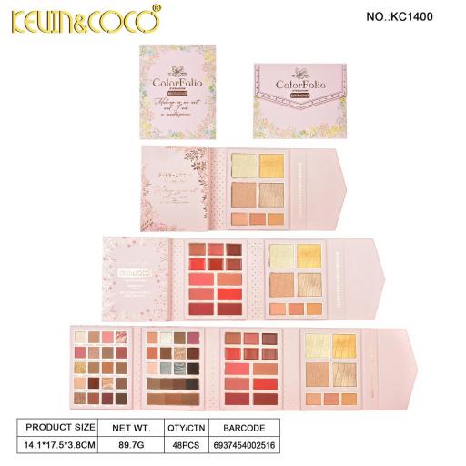 PALETA DE SOMBRAS KEVIN Y COCO 58 COLORES [1]