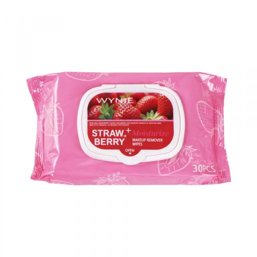 TOALLITAS DESMAQUILLANTES FRESA 30u [0]