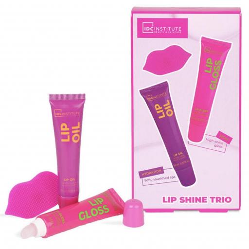 IDC INSTITUTE DAILY GLOW SET TRÍO DE CUIDADO DE LABIOS [0]