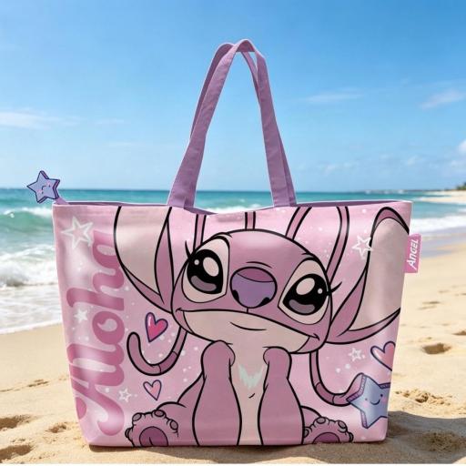 BOLSO PLAYA NYLON STITCH 52x37x17