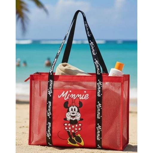 BOLSO PLAYA REJILLA MINNIE MAUSE 69 x 39 cm [0]