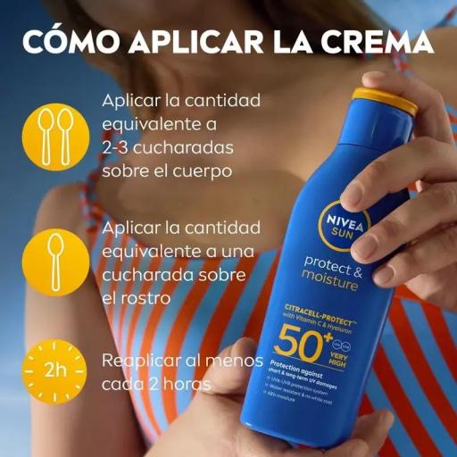 Nivea Sun Protege & Hidrata Loción Solar Spf50+ 200Ml [0]