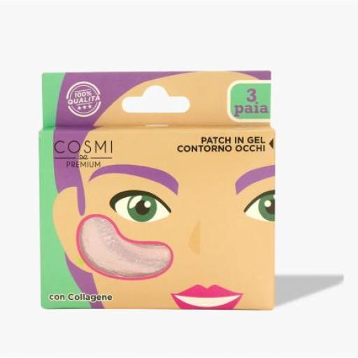 MASCARILLA COLAGENO GEL OJOS 3PCS - COSMI
