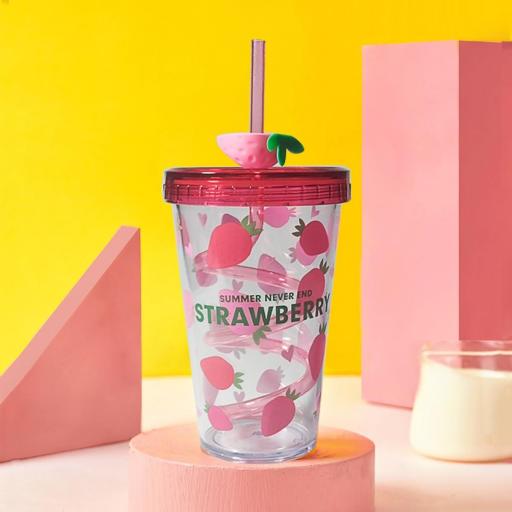 VASO PAJITA EDICIÓN FRESA- 450ml [0]