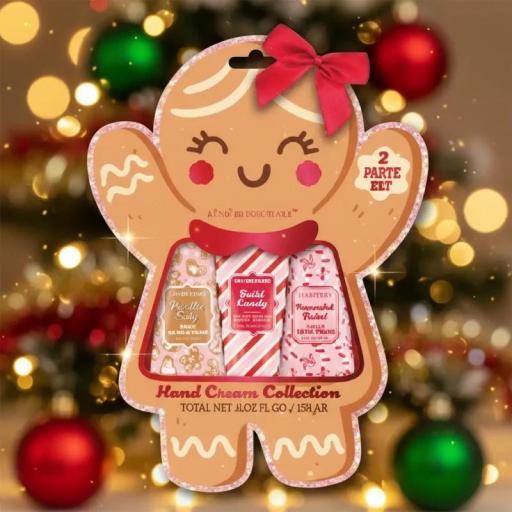 SET 3 CREMAS DE MANOS GALLETA