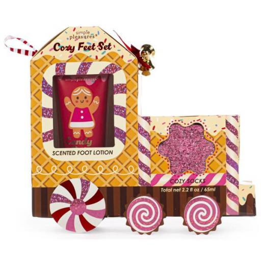 SET CALCETINES Y CREMA TREN