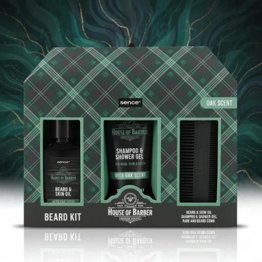 SET REGALO 3pzs HOMBRE(pelo y barba)