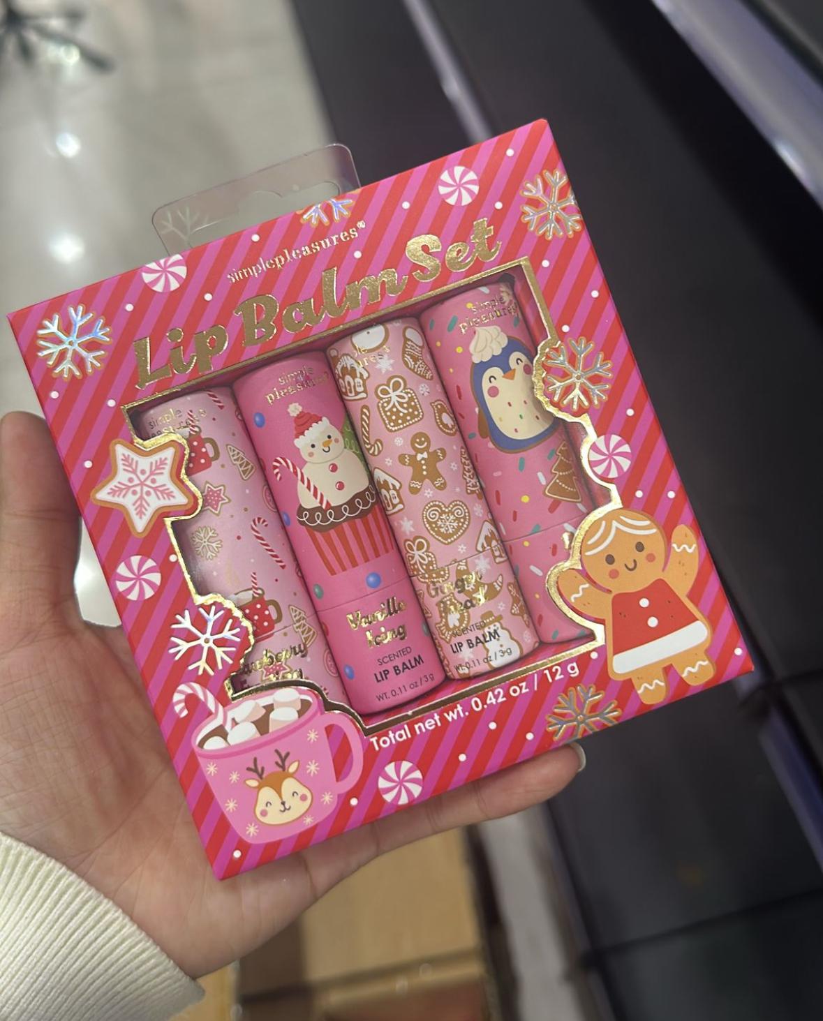 SET 4 BÁLSAMOS LABIALES