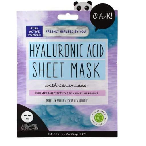 MASCARILLA FACIAL ÁCIDO HIALURONICO