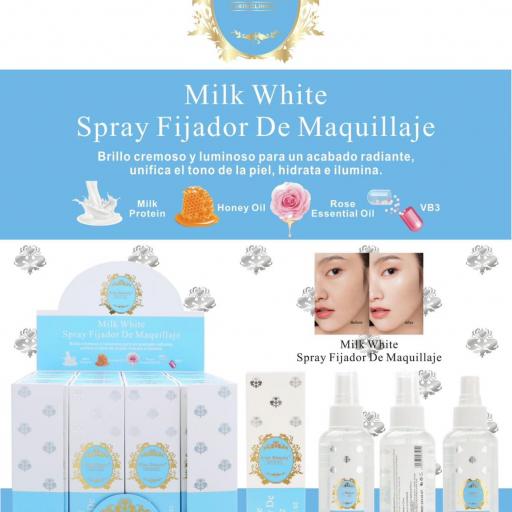 SPRAY FIJADOR MAQUILLAJE BIANCO