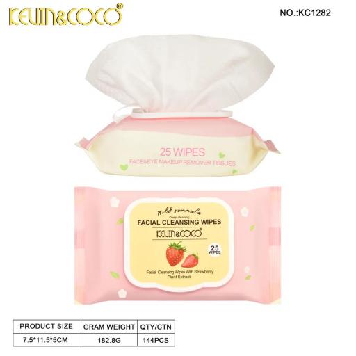 TOALLITAS DESMAQUILLANTES FRESA