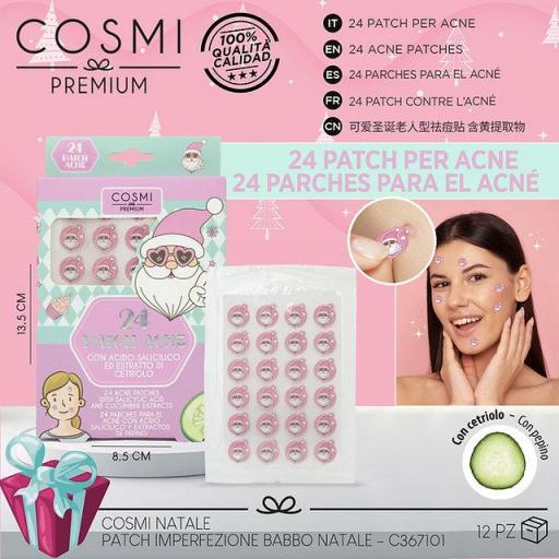 PARCHES PURIFICANTES SOS ACNÉ NAVIDAD 24U-cosmi