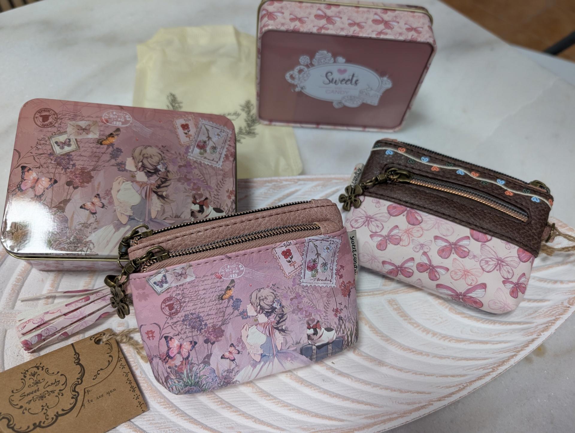 MONEDERO COMPACTO CON FLECOS