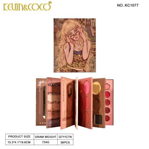 PALETA SOMBRAS 70 colores-KEVIN & COCO [1]