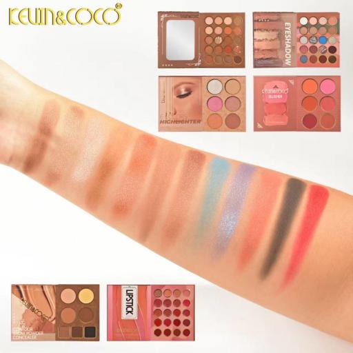 PALETA SOMBRAS 70 colores-KEVIN & COCO [3]