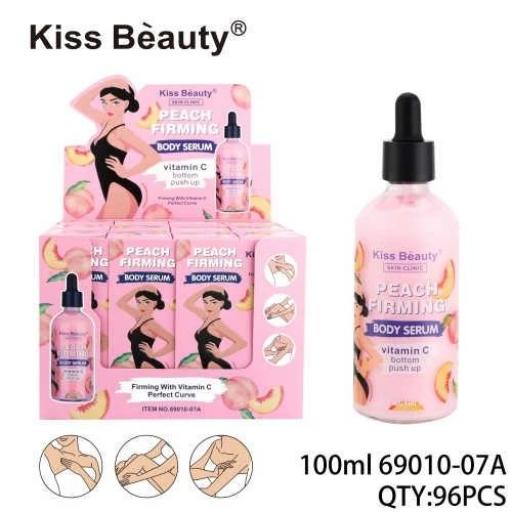 SERUM CORPORAL REAFIRMANTE DE VITAMINA C Y DURAZNO 100ML - Kiss Beauty
