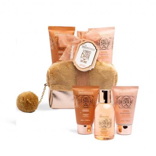 Set 4 Piezas Scented Bath Bronze Bag