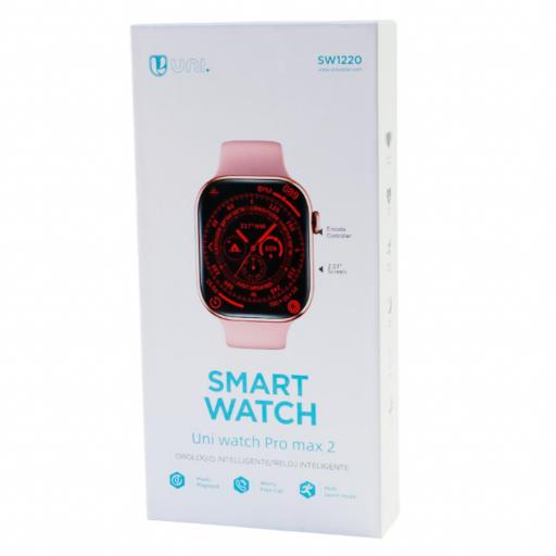 RELOJ SMART WATCH PRO MAX 2-ROSA