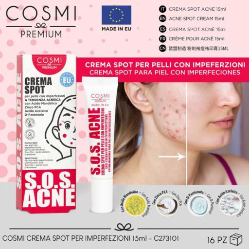 CREMA SPOT SOS ACNE 15ML - COSMI