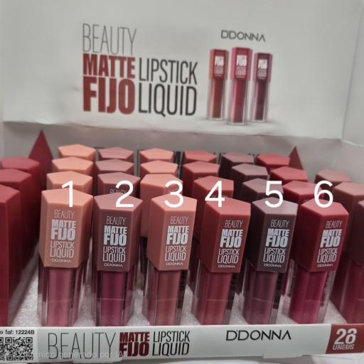 LABIAL LIPSTICK LIQUID MATTE FIJO [2]