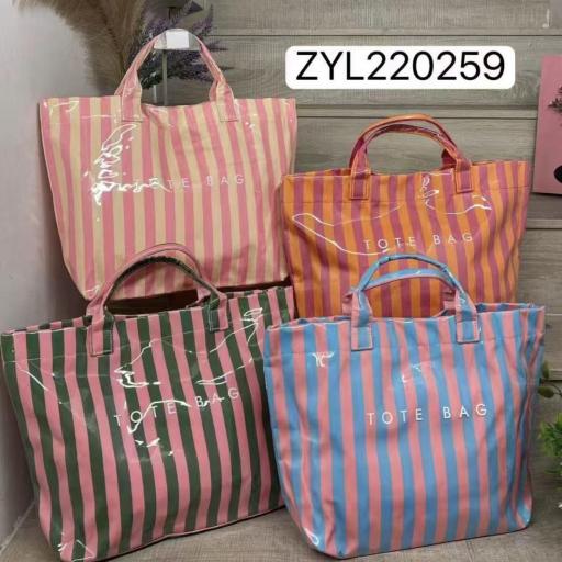 BOLSO TOTE PLAYA IMPERMEABLE (varios colores) [0]