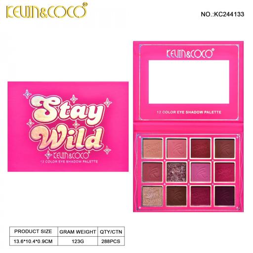 PALETA SOMBRAS KEVIN & COCO 12 colores. [2]