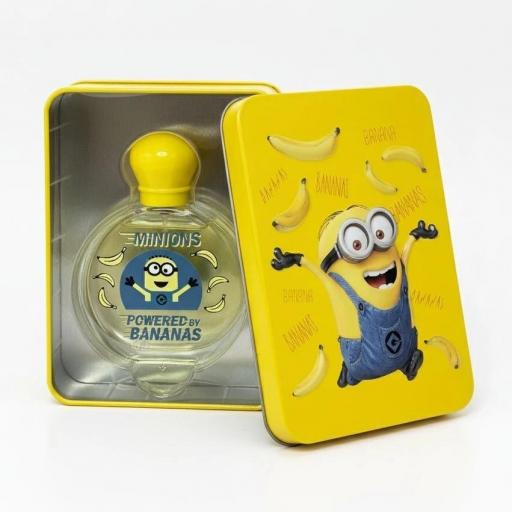 Minions Eau de Toilette (50 ml) en estuche metálico-Sence