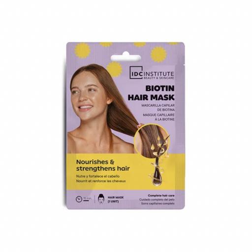 MASCARILLA CAPILAR DE BIOTINA-IDC