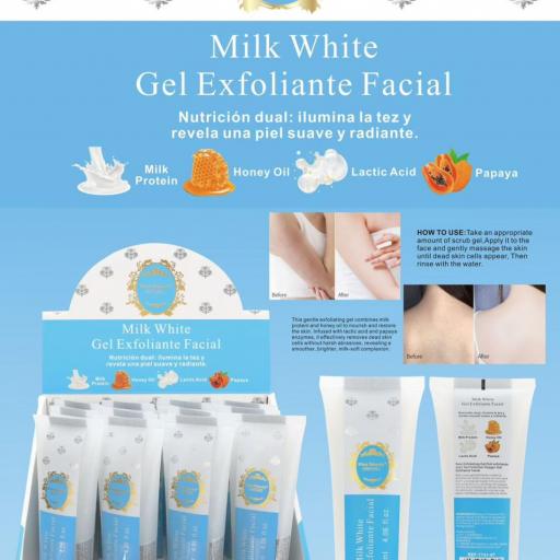 Exfoliante Facial Milk White 120ml [0]