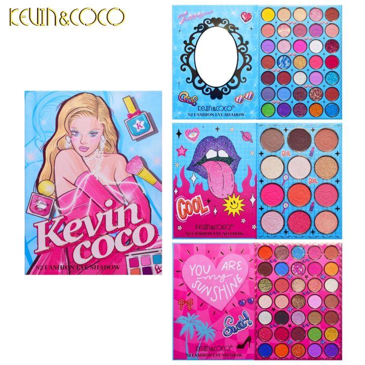 PALETA MAKE UP BOOK KEVIN & COCO. 82 colores