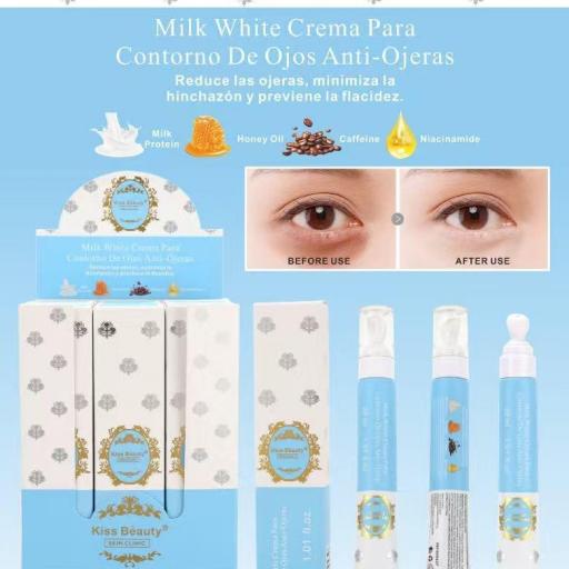 Crema para Contorno de Ojos Milk White