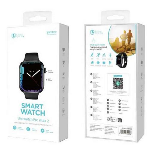 Smart watch PRO MAX 2 UNI SW1220 NEGRO [0]