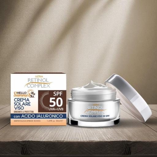 CREMA FACIAL CON ÁCIDO HIALURÓNICO SPF 50 [0]