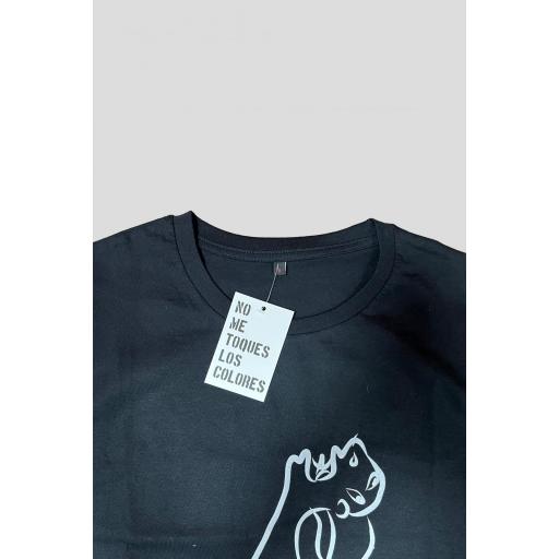 Camiseta Garabato Blanco Negra NMTLC [2]