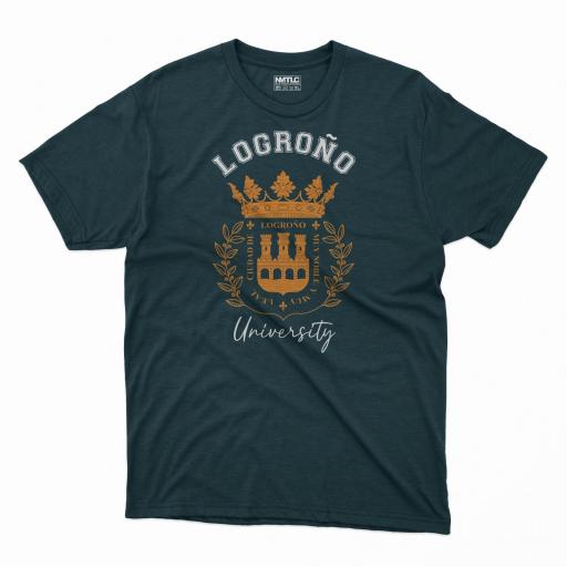 Camiseta University Escudo Logroño 