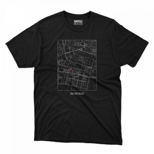 Camiseta Mapa