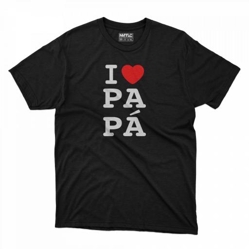 Camiseta I love Papá