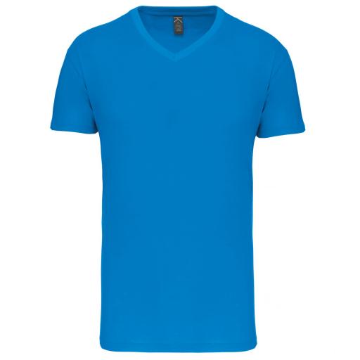 Camiseta Cuello Pico Kariban Organic K3028 Tropical Blue 