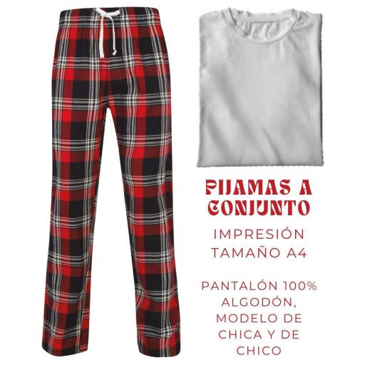 Set Pijama Chica (Camiseta + pantalón)