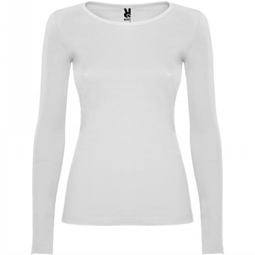 Camiseta Roly Extreme Mujer Blanco 01