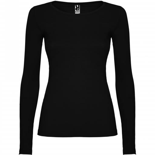 Camiseta Roly Extreme Mujer Negro 02 [0]
