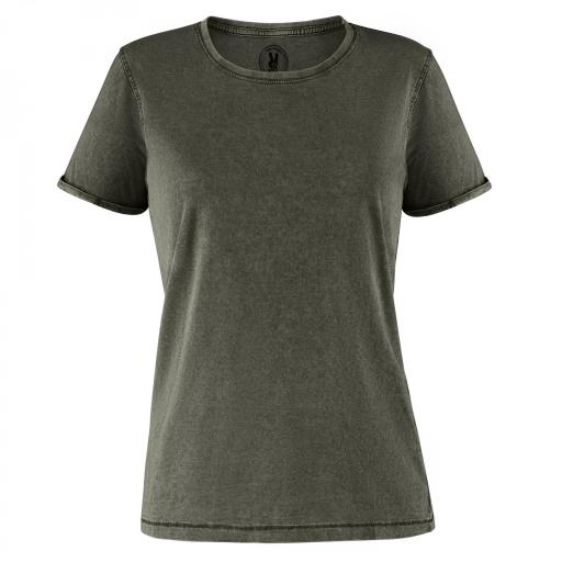 Camiseta Roly Husky Mujer Verde Militar Oscuro 38 [0]